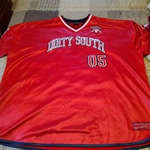 Vintage FUBU Dirty South Jersey size 5XL
